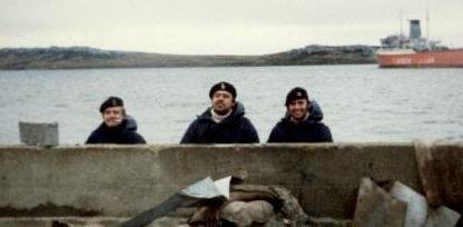 Pic from Scouse Rimmer - What are these 3 sailors doing